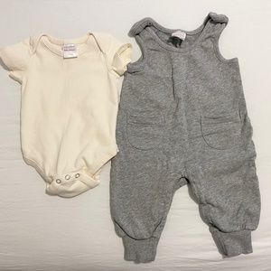 Hanna Anderson Overall and Onsie